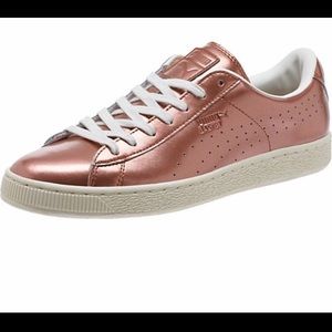 COPY - Puma Basket Rose Gold shoes size 7 sneakers